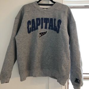 vintage washington capitals sweatshirt